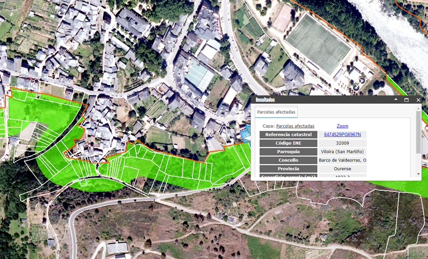 Visor de faixas secundarias de xestión de biomasa