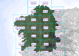 Actualízase o Visor de Descargas coa incorporación da Serie Cartográfica Xeneralizada do ano 2016